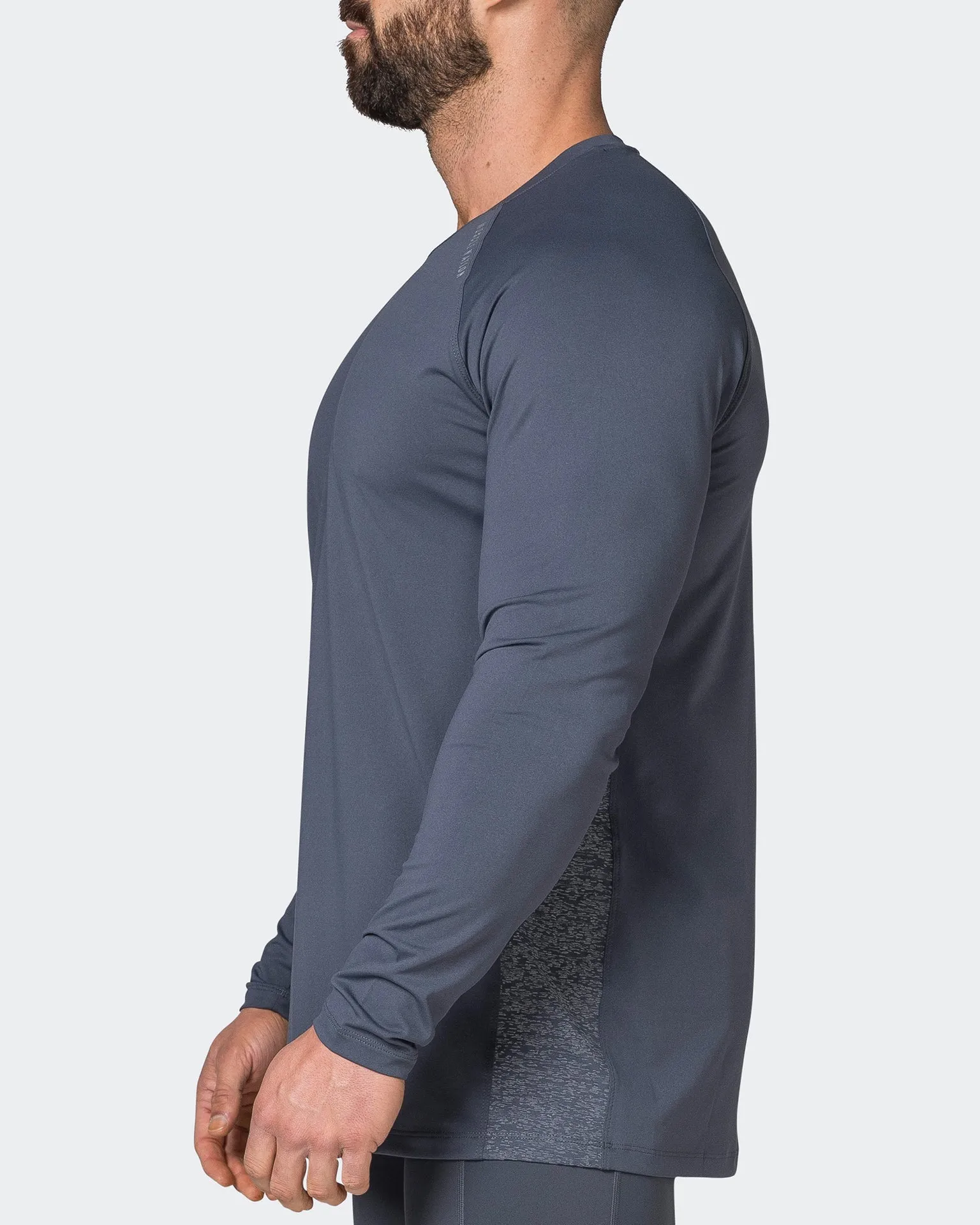 Reflective Long Sleeve Top - Thunder