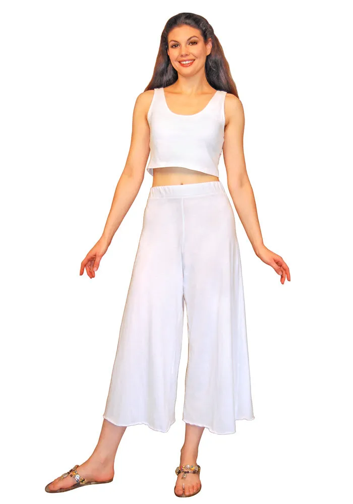 Relaxed Capri Pants