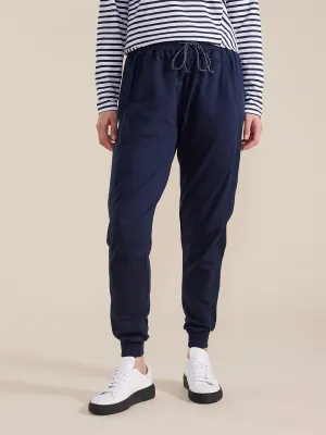 Relaxed Contrast Jogger | French Navy