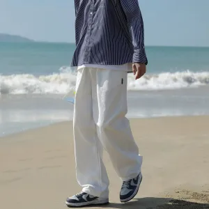 Relaxed Fit Drape Casual Pants