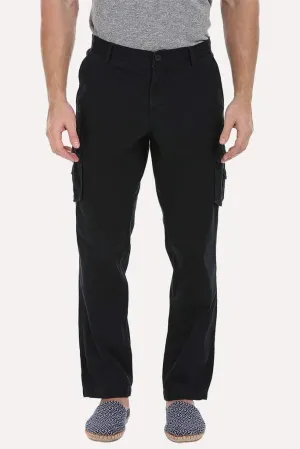 Relaxed Fit Garment Dyed Washed Cargo