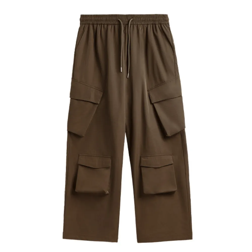 Relaxed Multi-pocket Cargo Pants