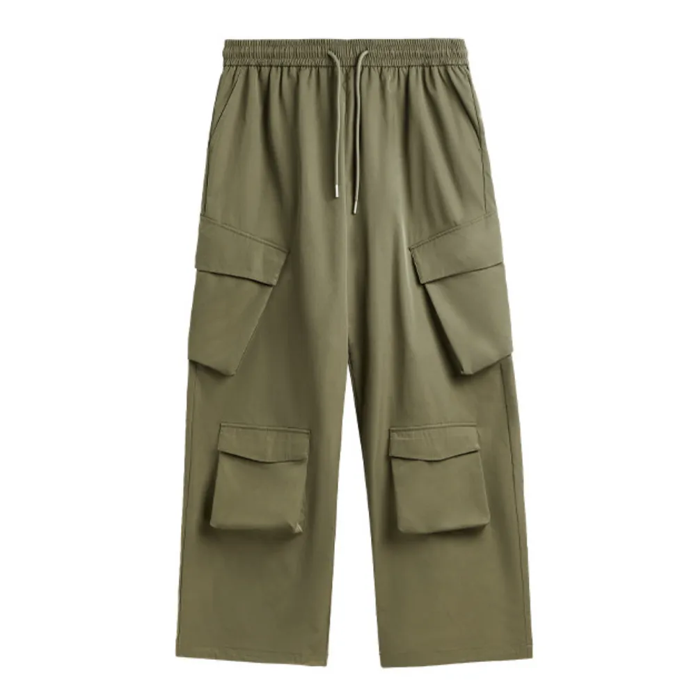 Relaxed Multi-pocket Cargo Pants