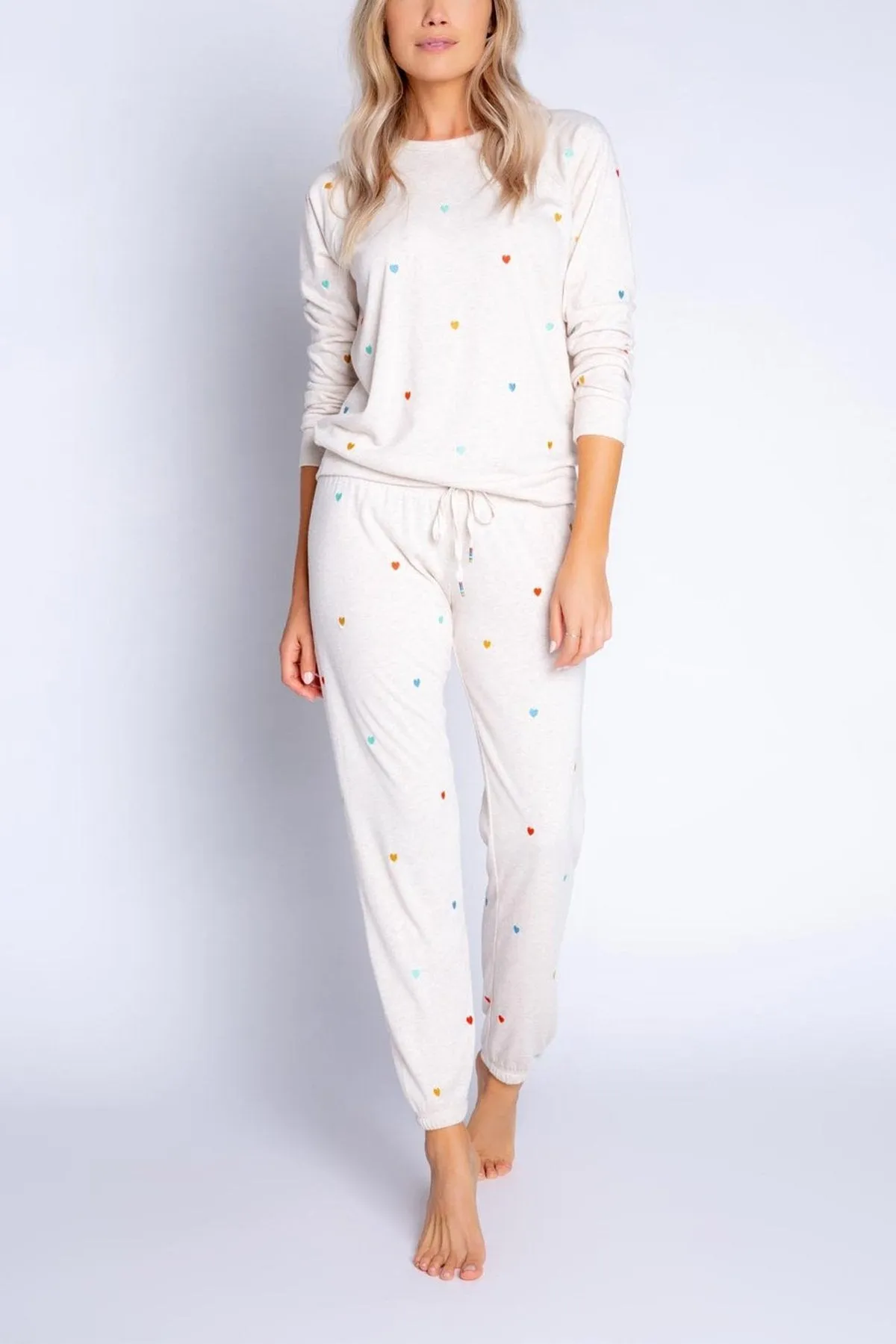 Retro Lounge Pant in Oatmeal