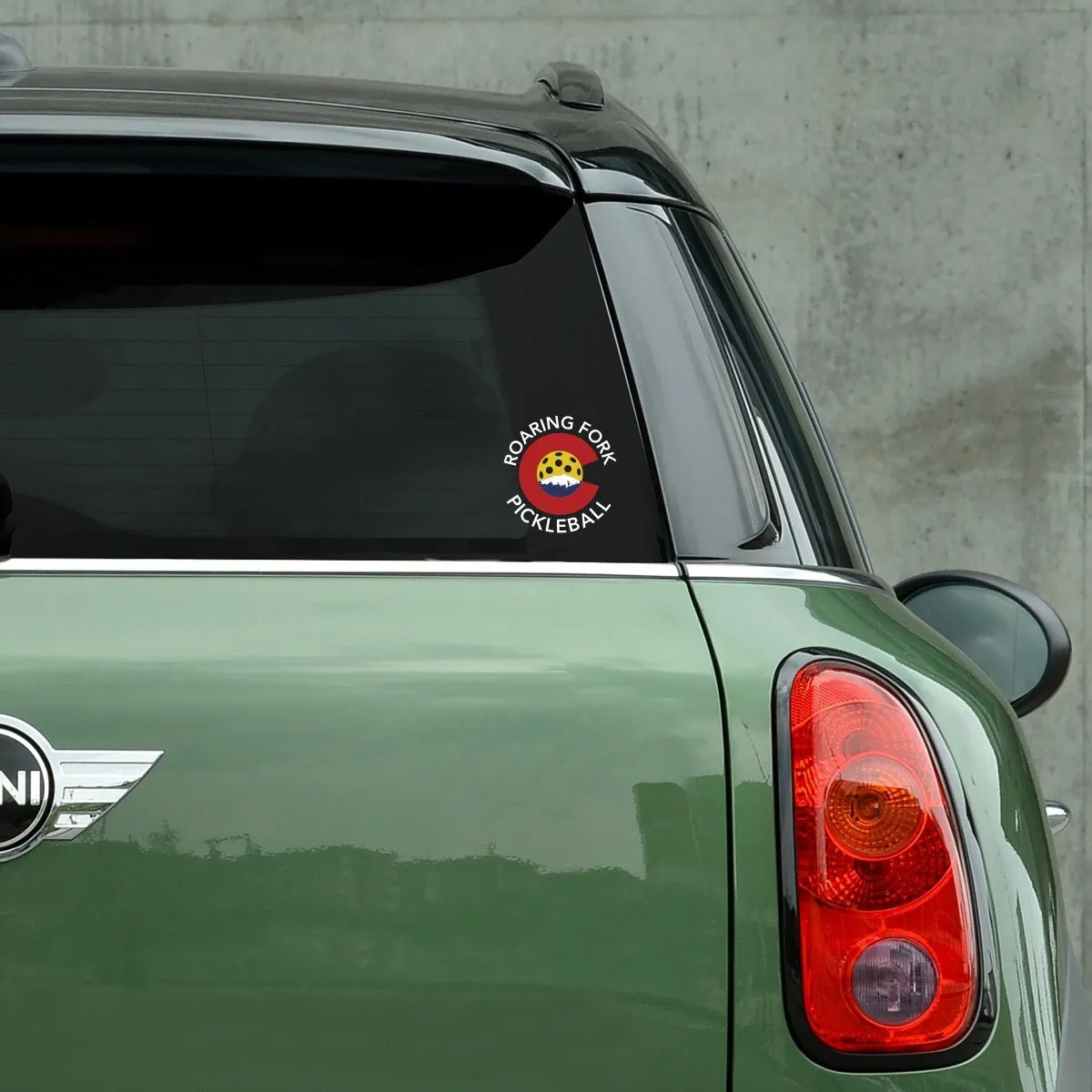 Roaring Fork Pickleball Decal by Pickleball Xtra
