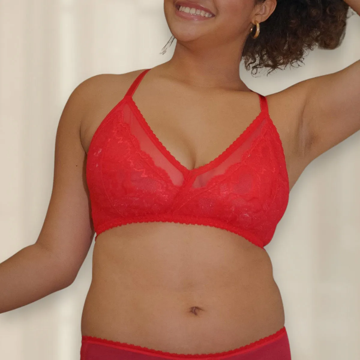 Rose Red Lingerie Set