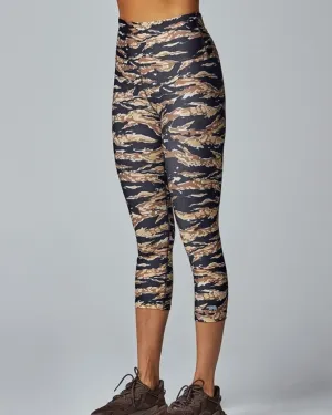 Running Bare Womens Fight Club 3/4 Tight Liza