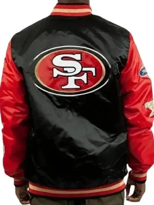San Francisco 49ers Satin Jacket