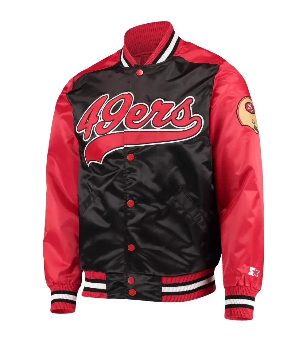 San Francisco 49ers Satin Jacket