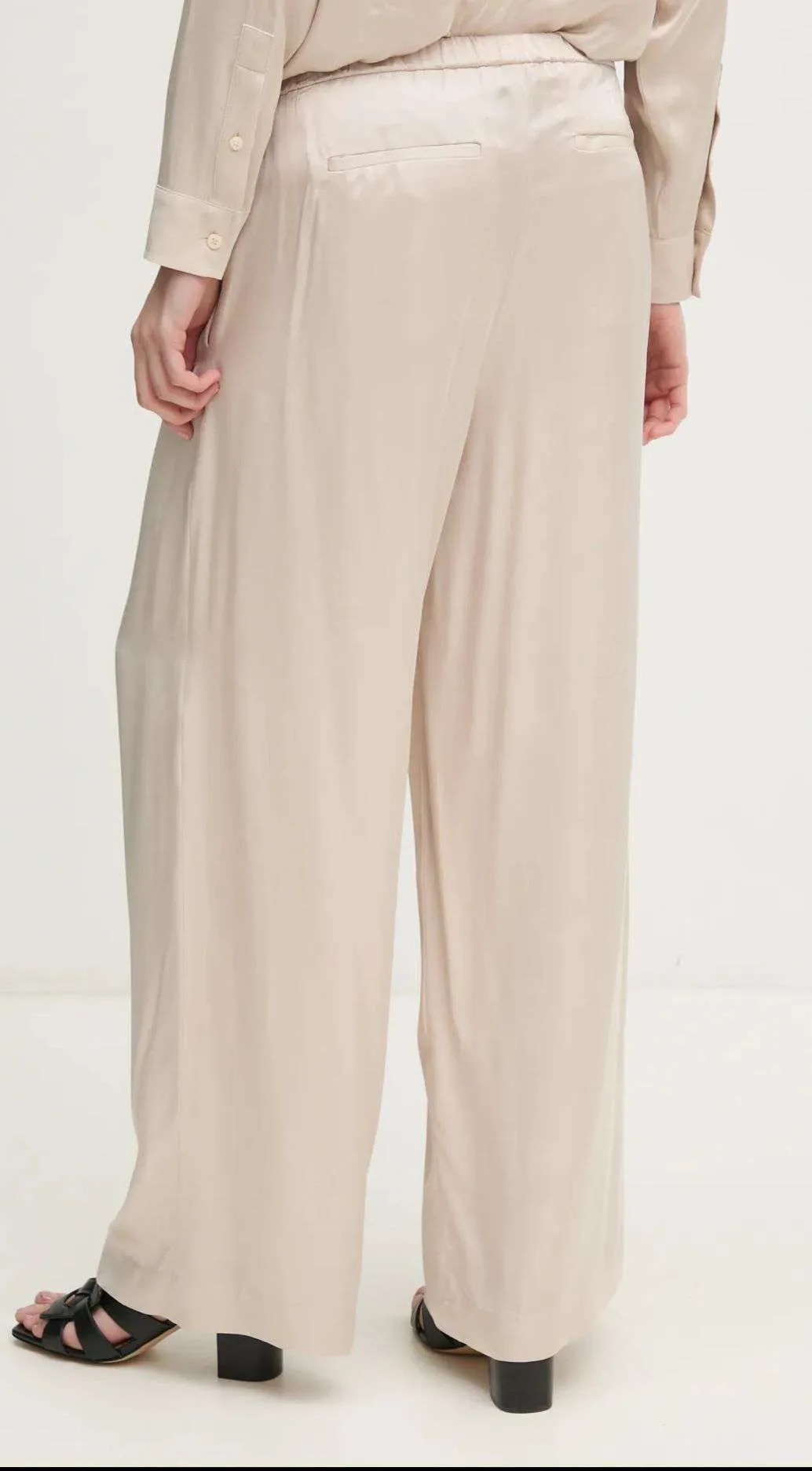Satin Relaxed Pant