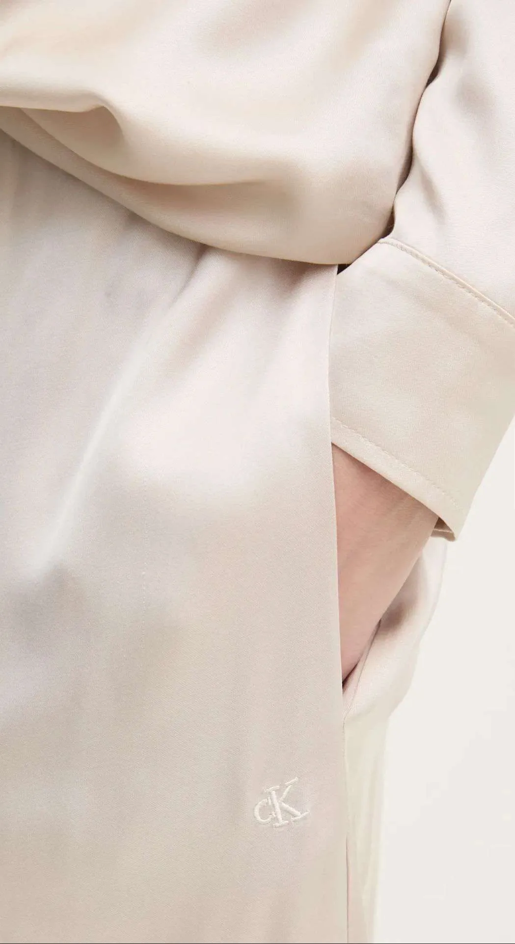 Satin Relaxed Pant
