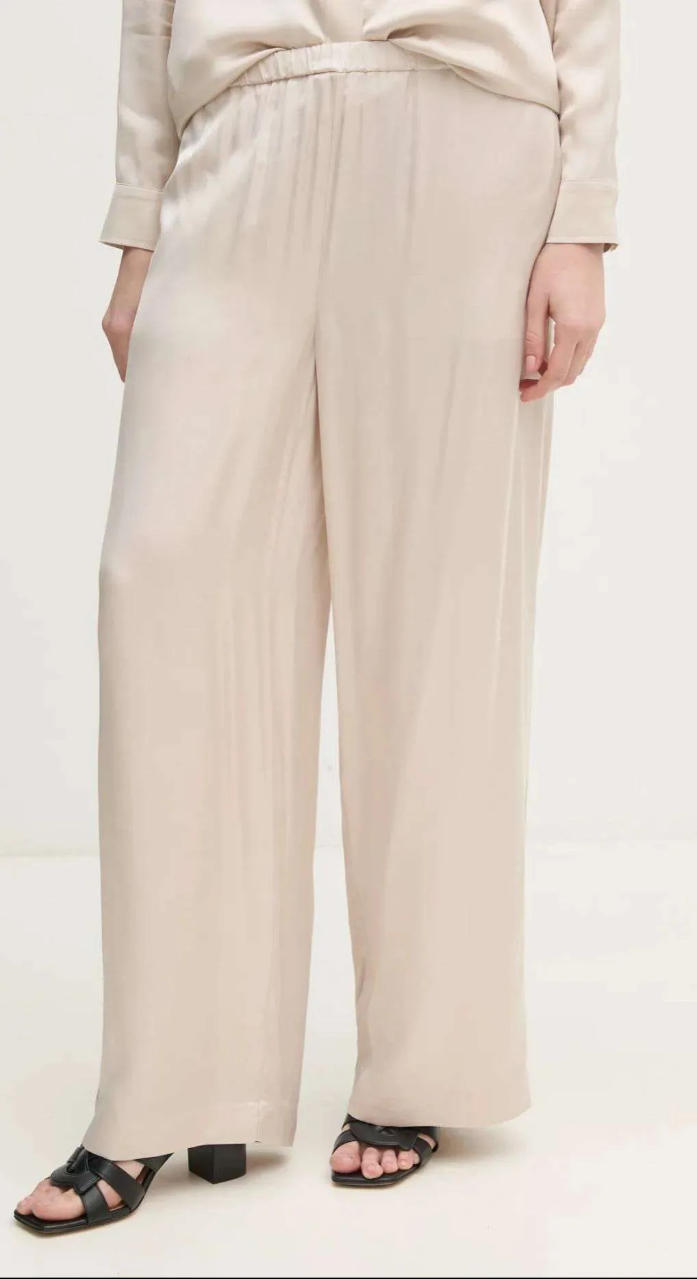 Satin Relaxed Pant