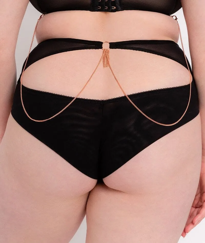 Scantilly Unchained High Waist Brief - Black