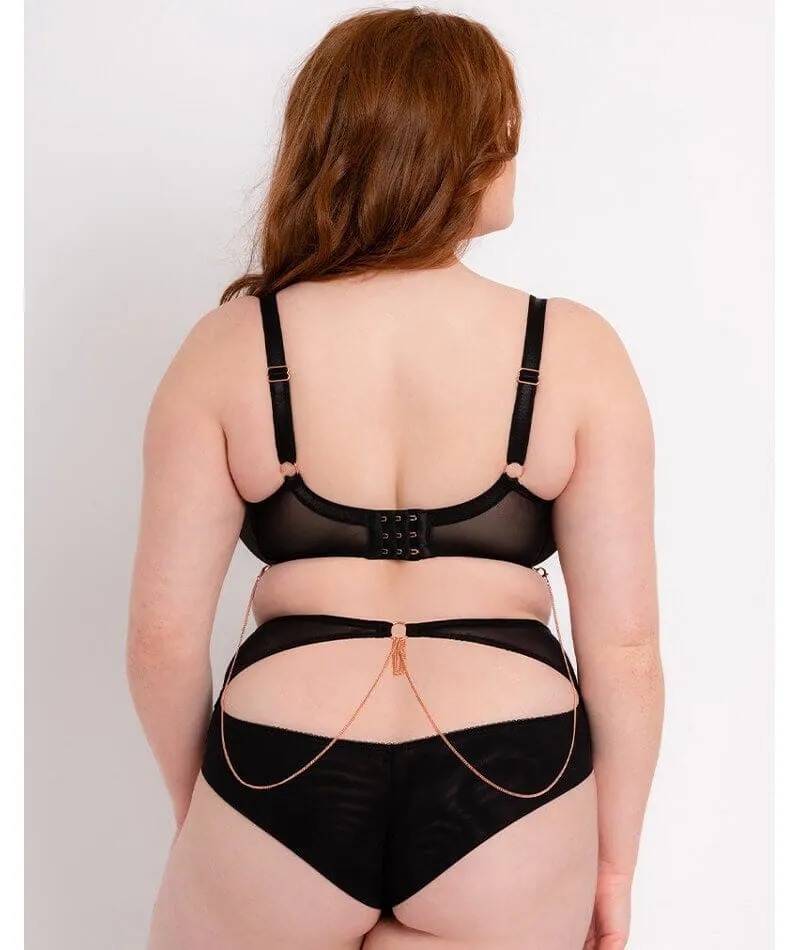 Scantilly Unchained High Waist Brief - Black