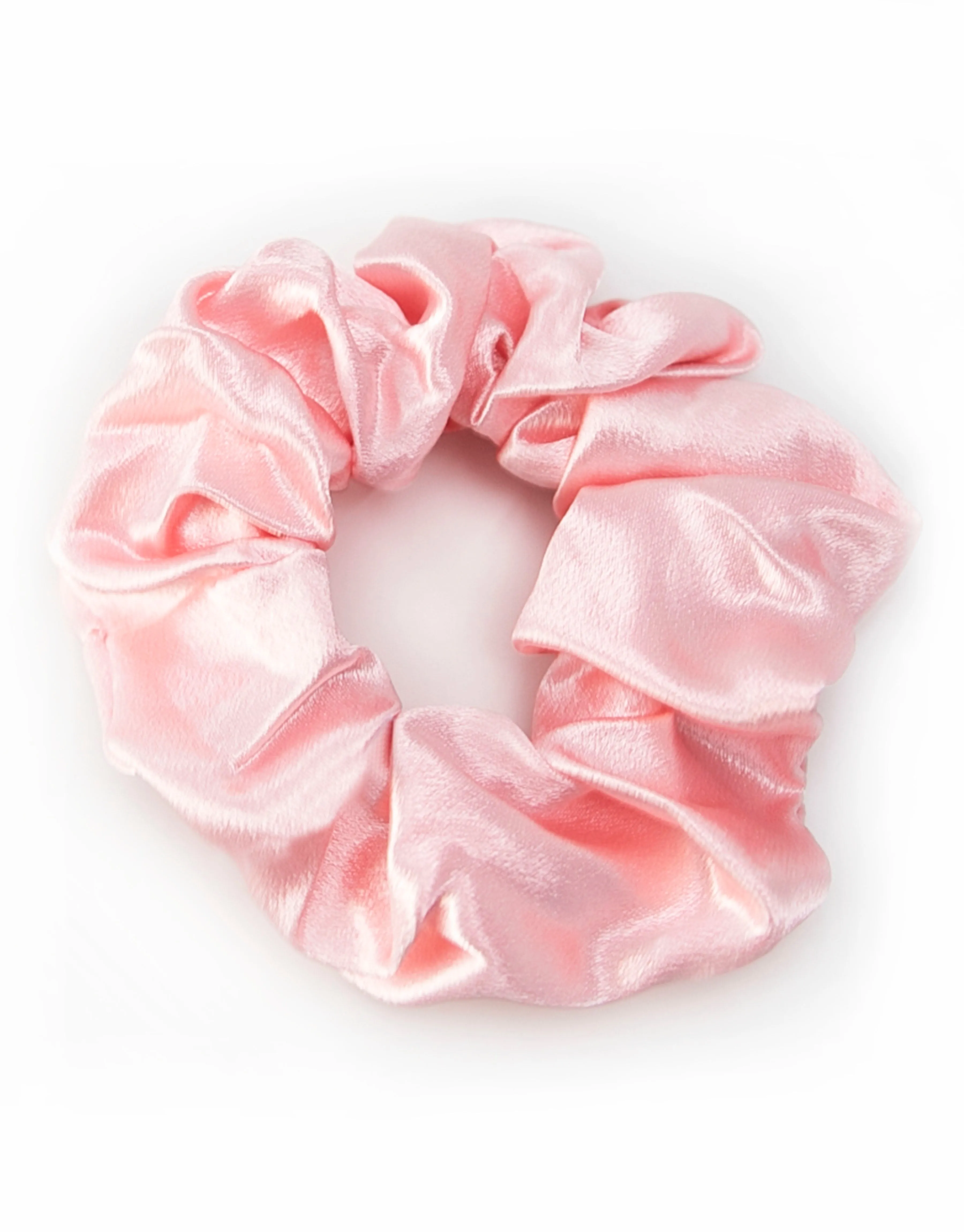 Scrunchie - Satin - Pink