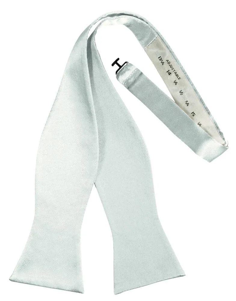 Sea Glass Luxury Satin Bow Tie