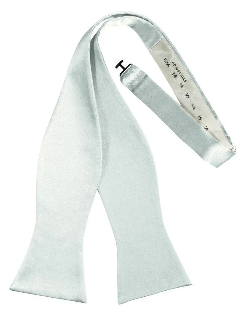 Sea Glass Luxury Satin Bow Tie