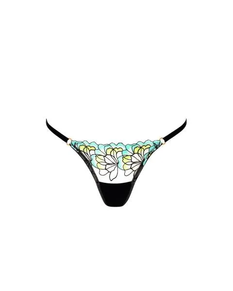 Serena Panty - Mint/Lemon/Black -