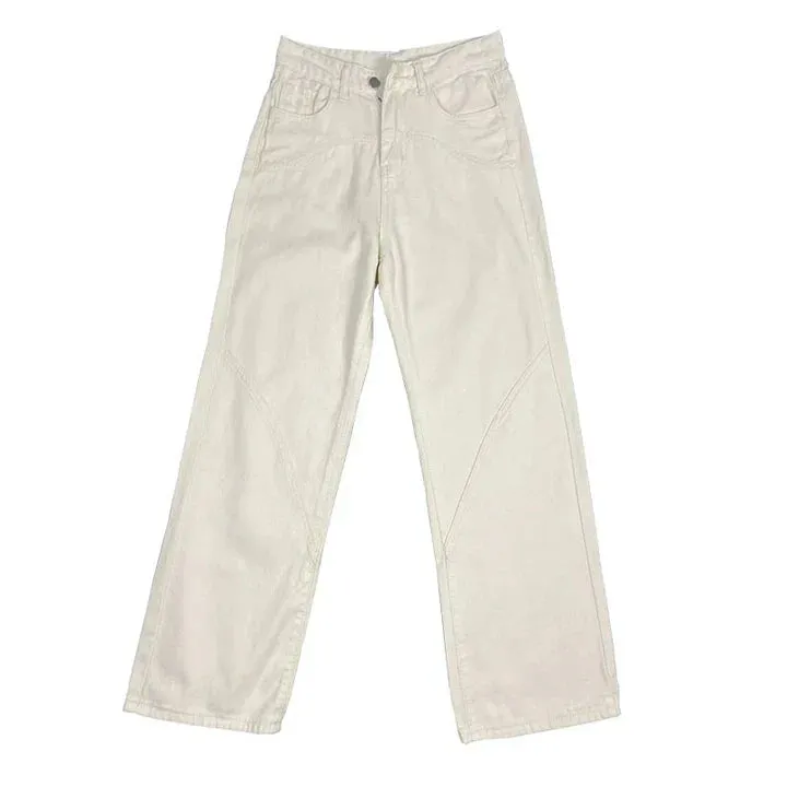 Sheila Baggy Straight Jeans