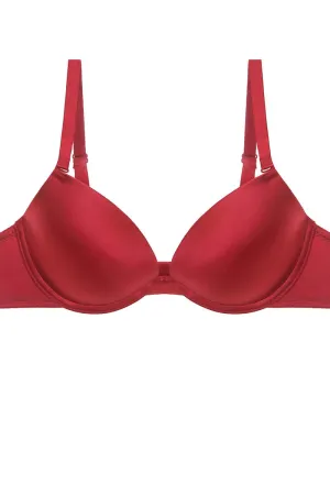 Shinny Push-up Plunge Bra