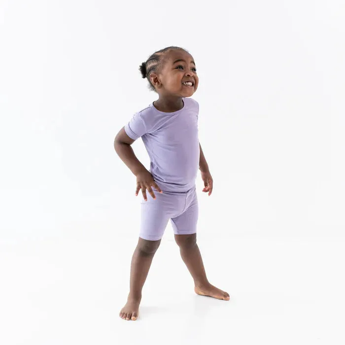 Short Sleeve Toddler Pajama Set - Taro