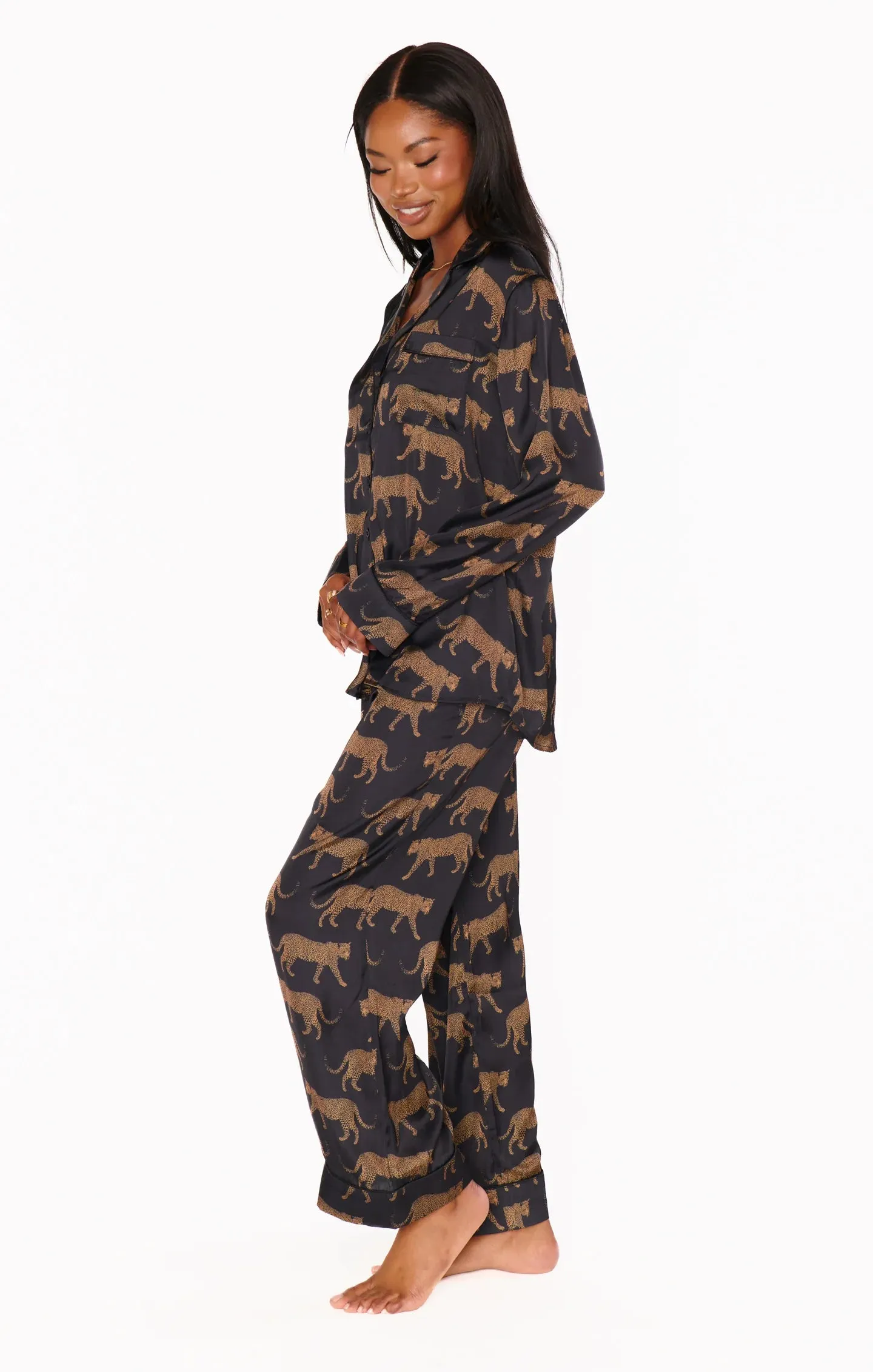 Show Me Your Mumu | Classic PJ Set {Black Catwalk}