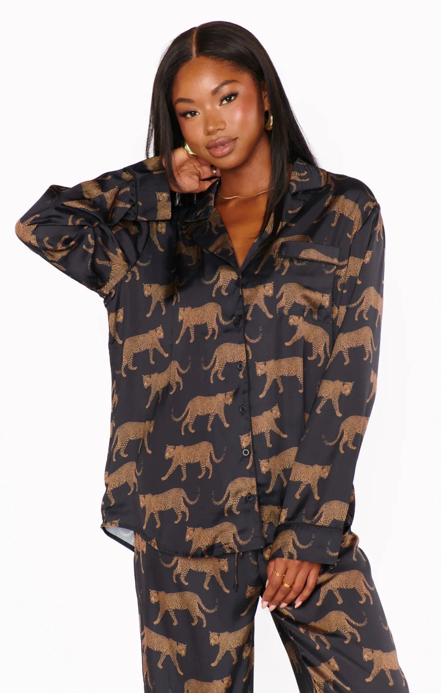 Show Me Your Mumu | Classic PJ Set {Black Catwalk}