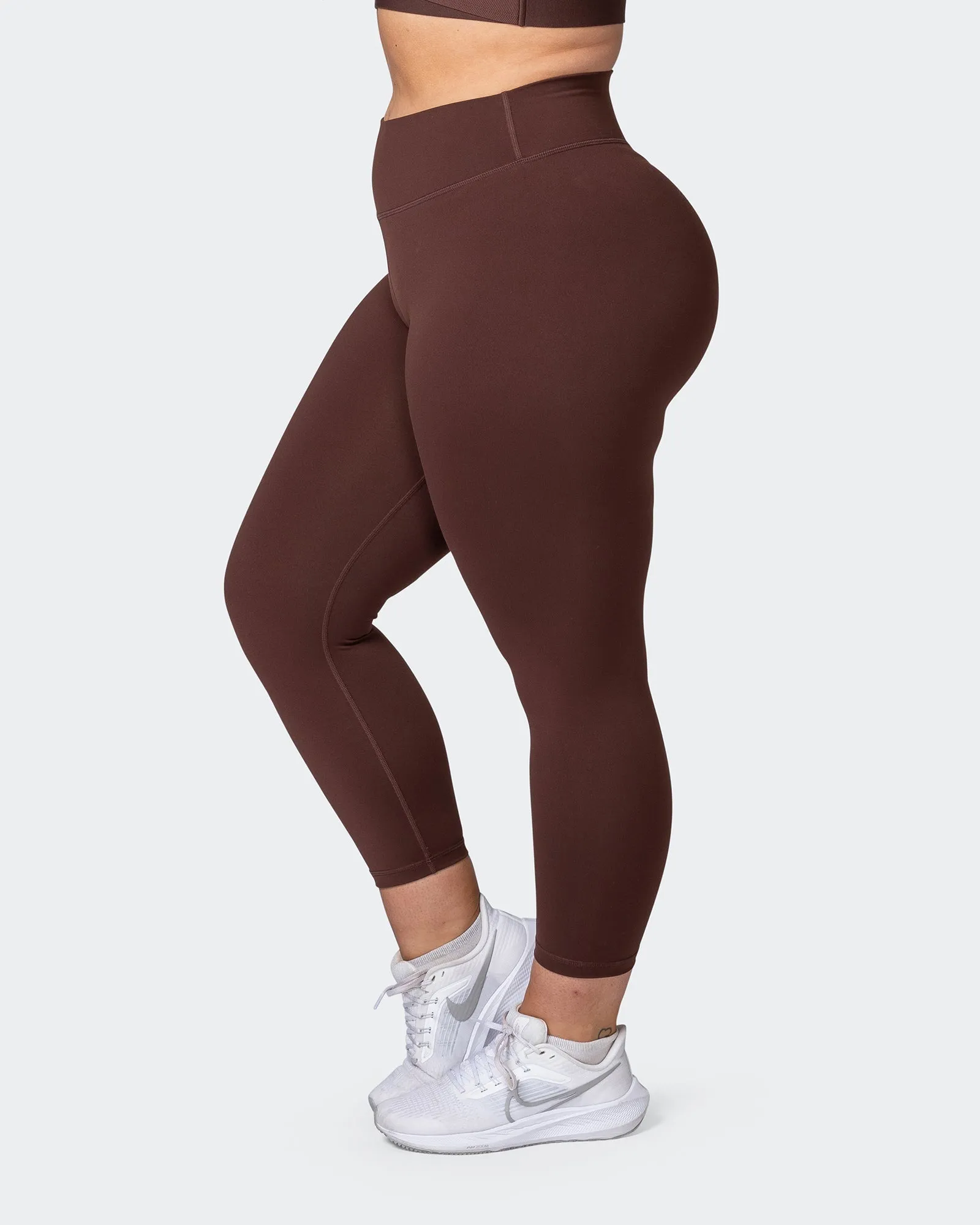 Signature Scrunch 7/8 Leggings - Coffee