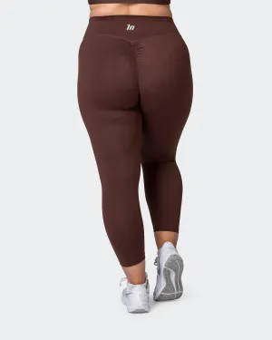 Signature Scrunch 7/8 Leggings - Coffee