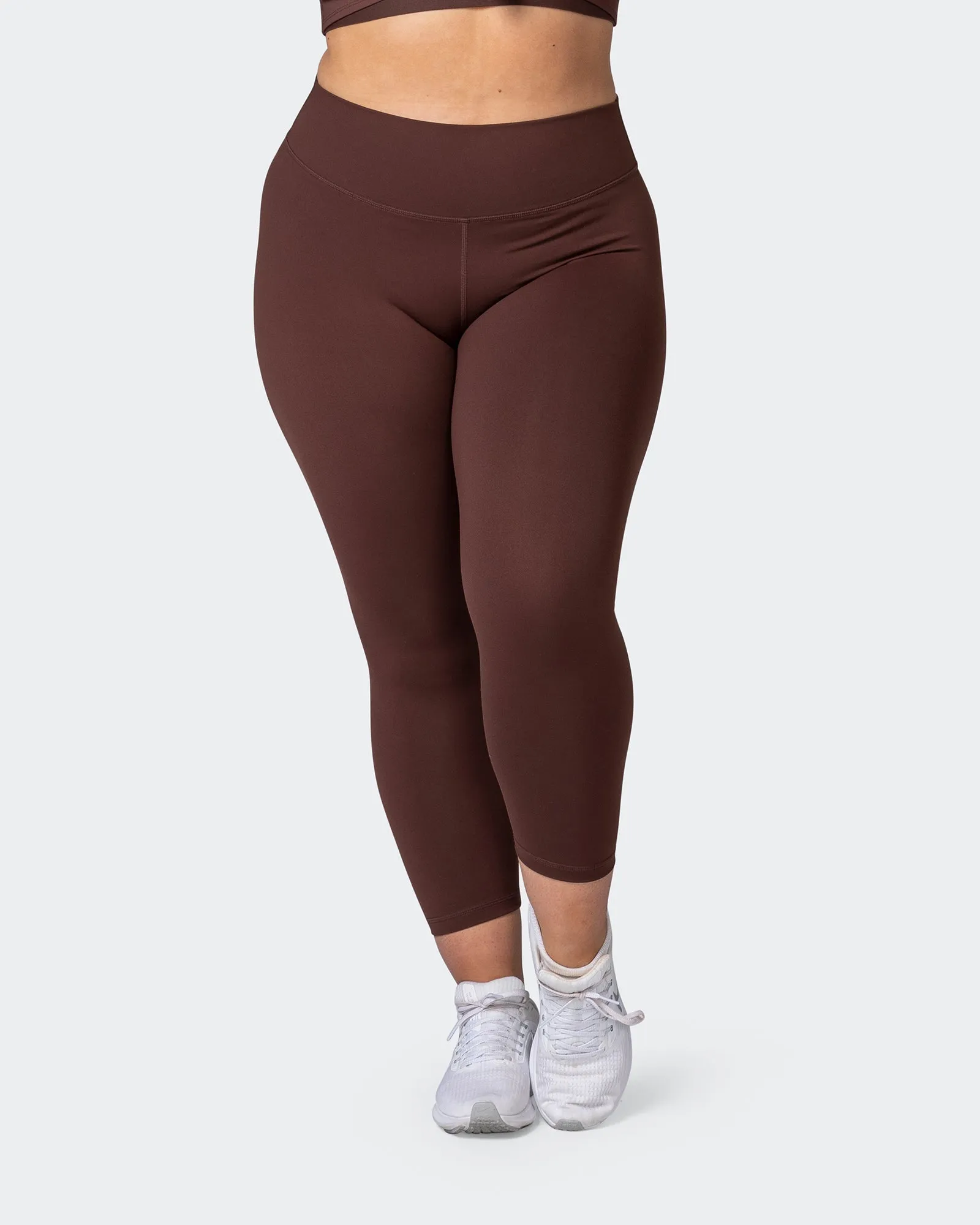 Signature Scrunch 7/8 Leggings - Coffee