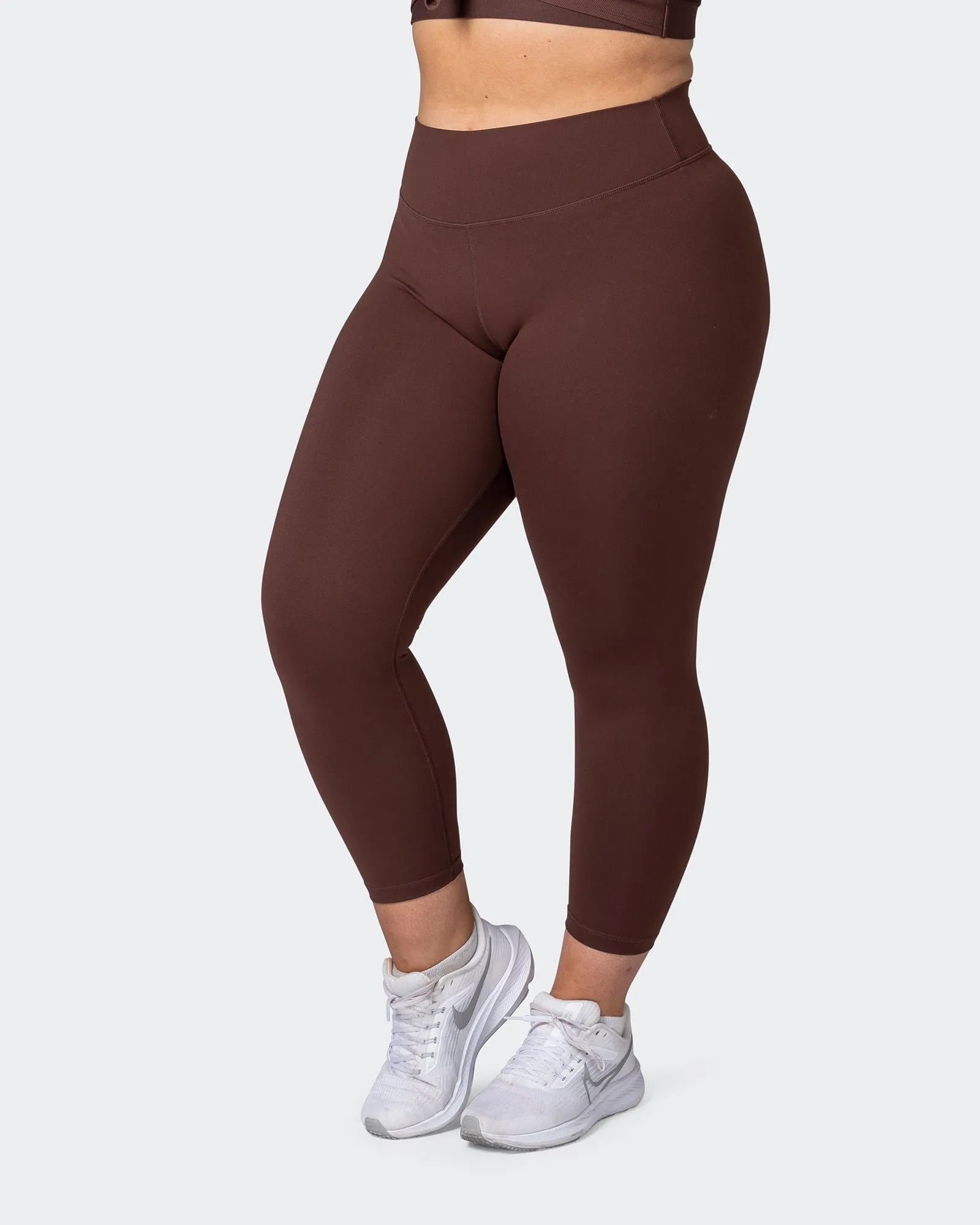 Signature Scrunch 7/8 Leggings - Coffee