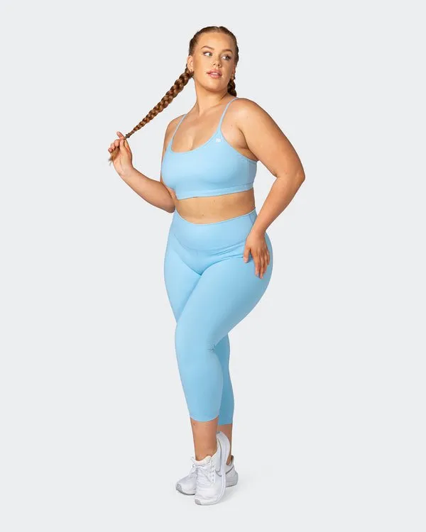 Signature Scrunch 7/8 Leggings - Ice Blue