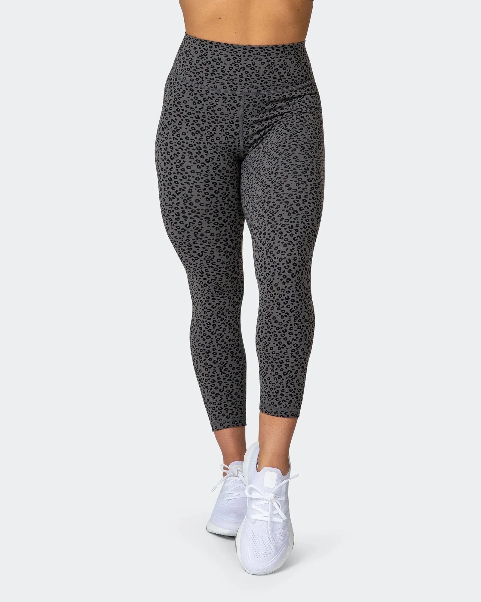 SIGNATURE SCRUNCH 7/8 LEGGINGS Monochrome Mini Cheetah Print