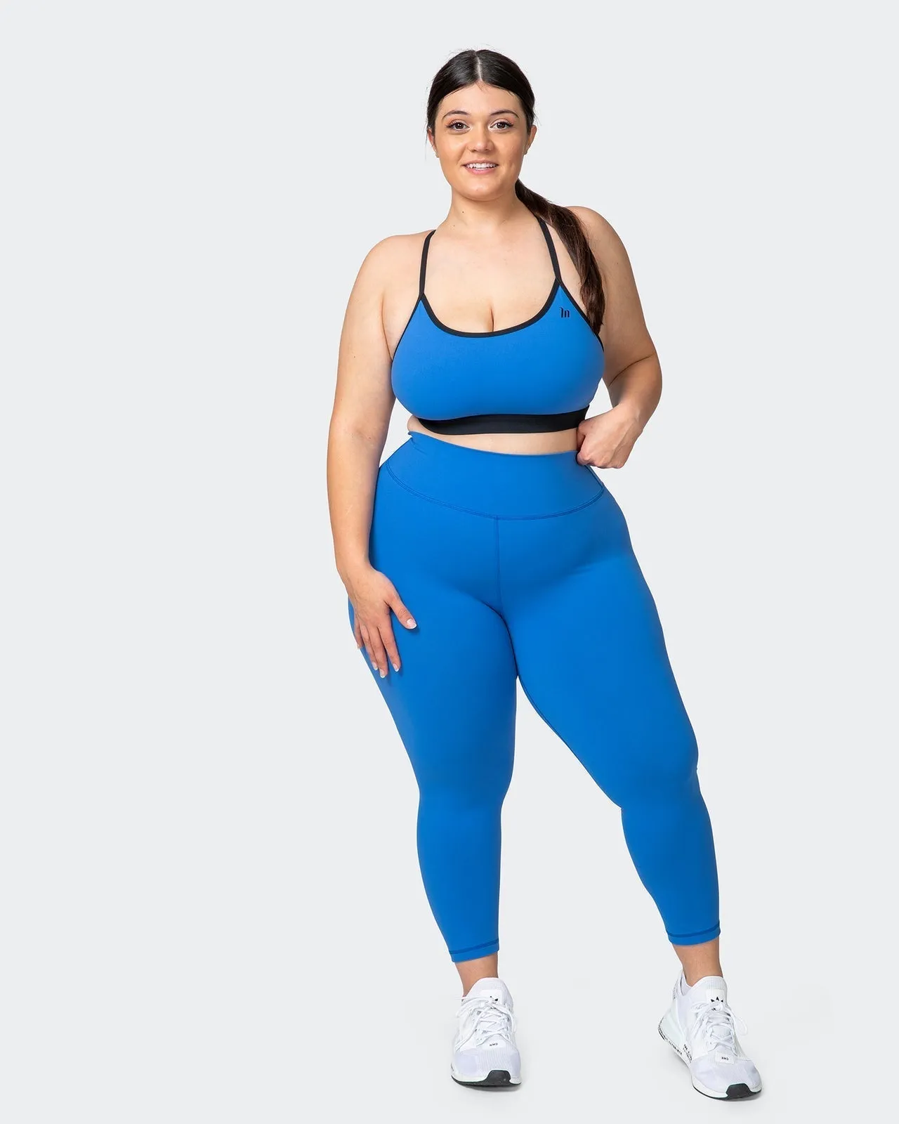 Signature Scrunch 7/8 Leggings - Sonic Blue