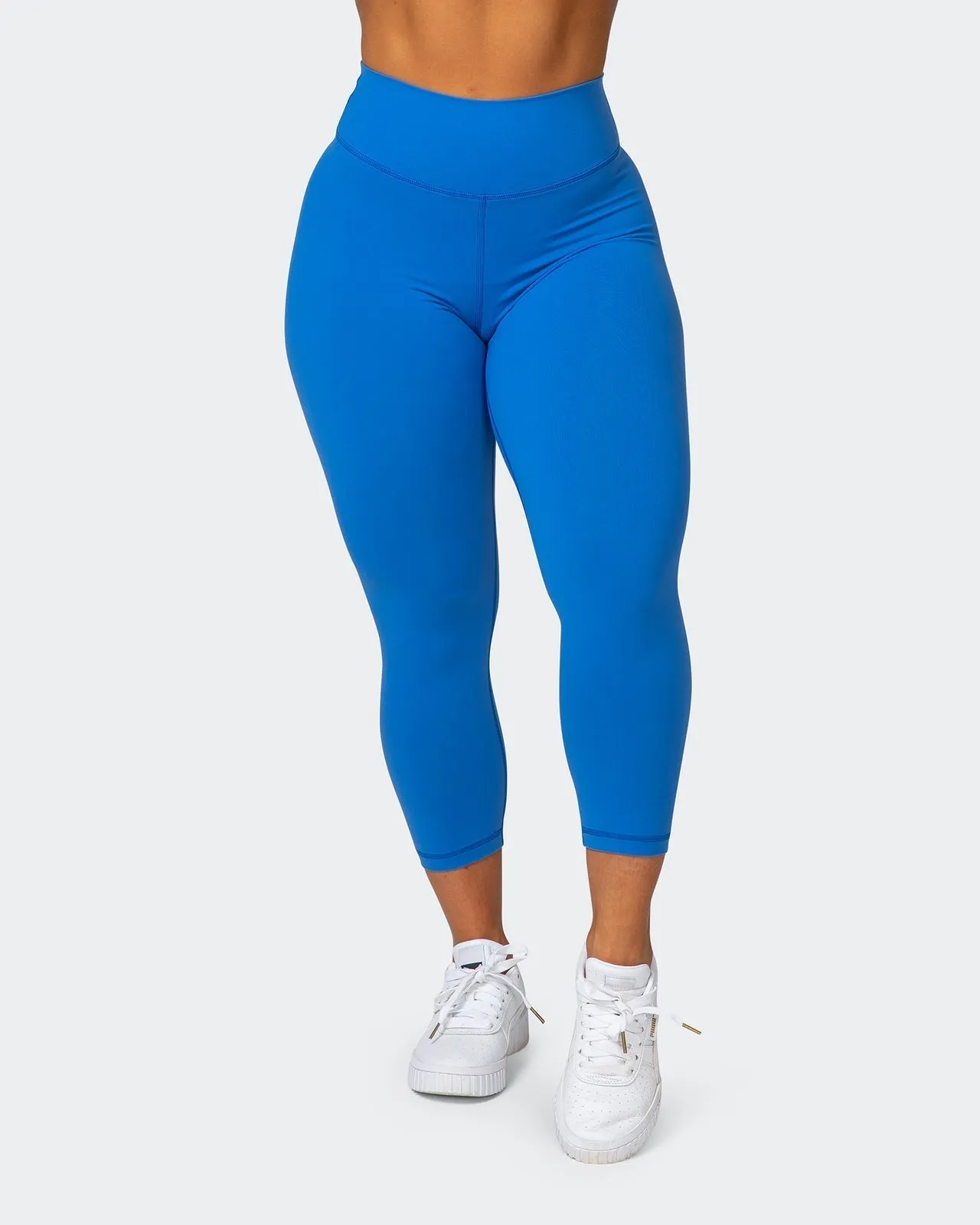 Signature Scrunch 7/8 Leggings - Sonic Blue