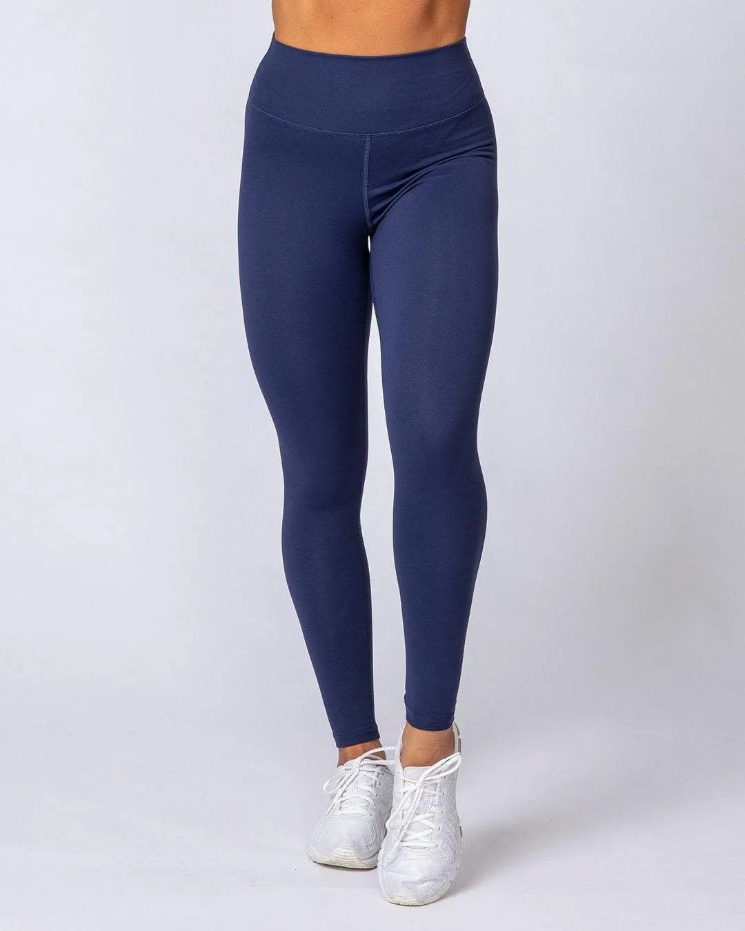 Signature Scrunch Ankle Length Leggings - Midnight