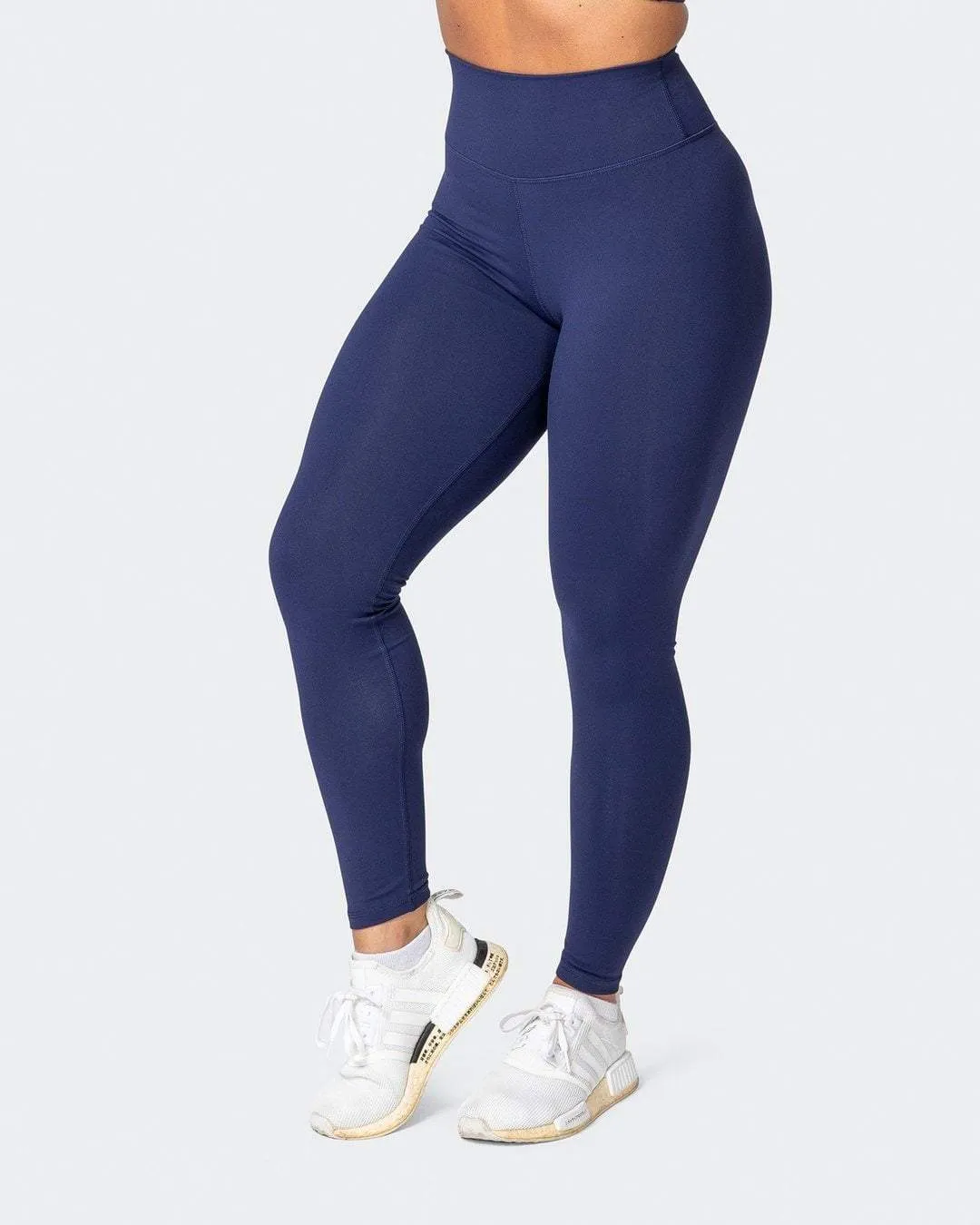 Signature Scrunch Ankle Length Leggings - Midnight