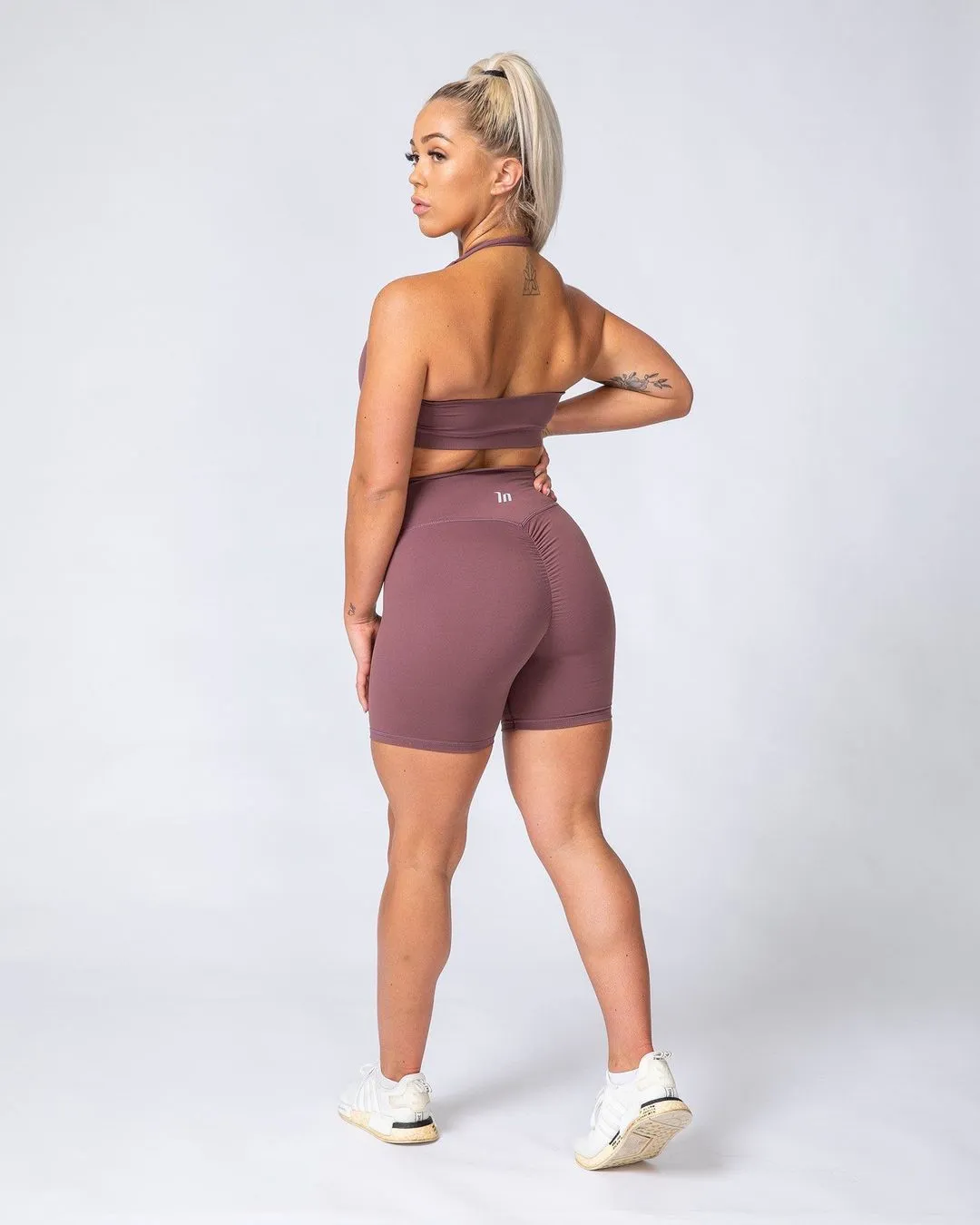 Signature Scrunch Bike Shorts - Dusk
