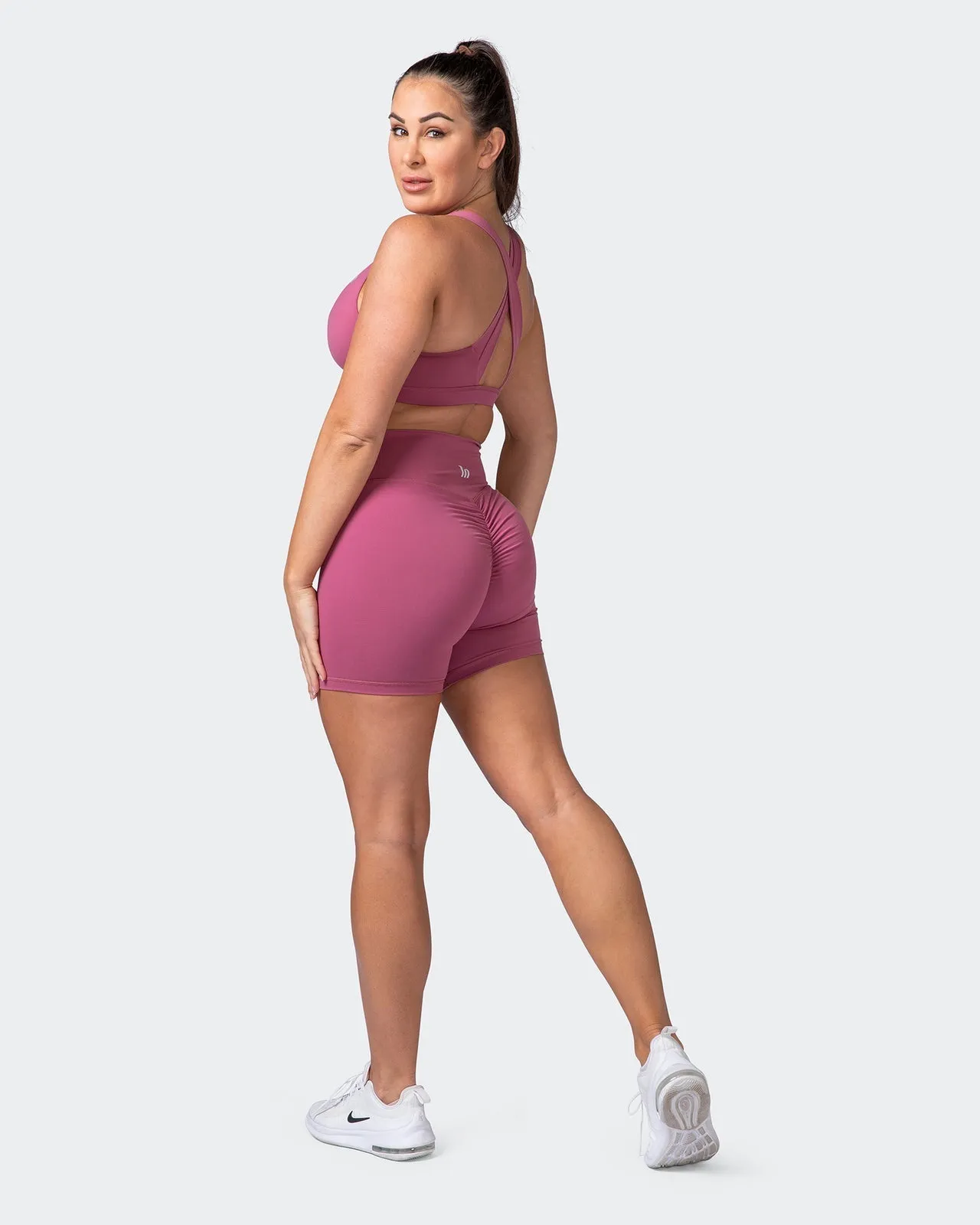 Signature Scrunch Bike Shorts-Hawthorne