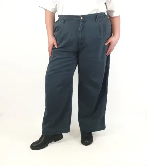 SÜK Workwear green relaxed work pants size 24 (wash wear)