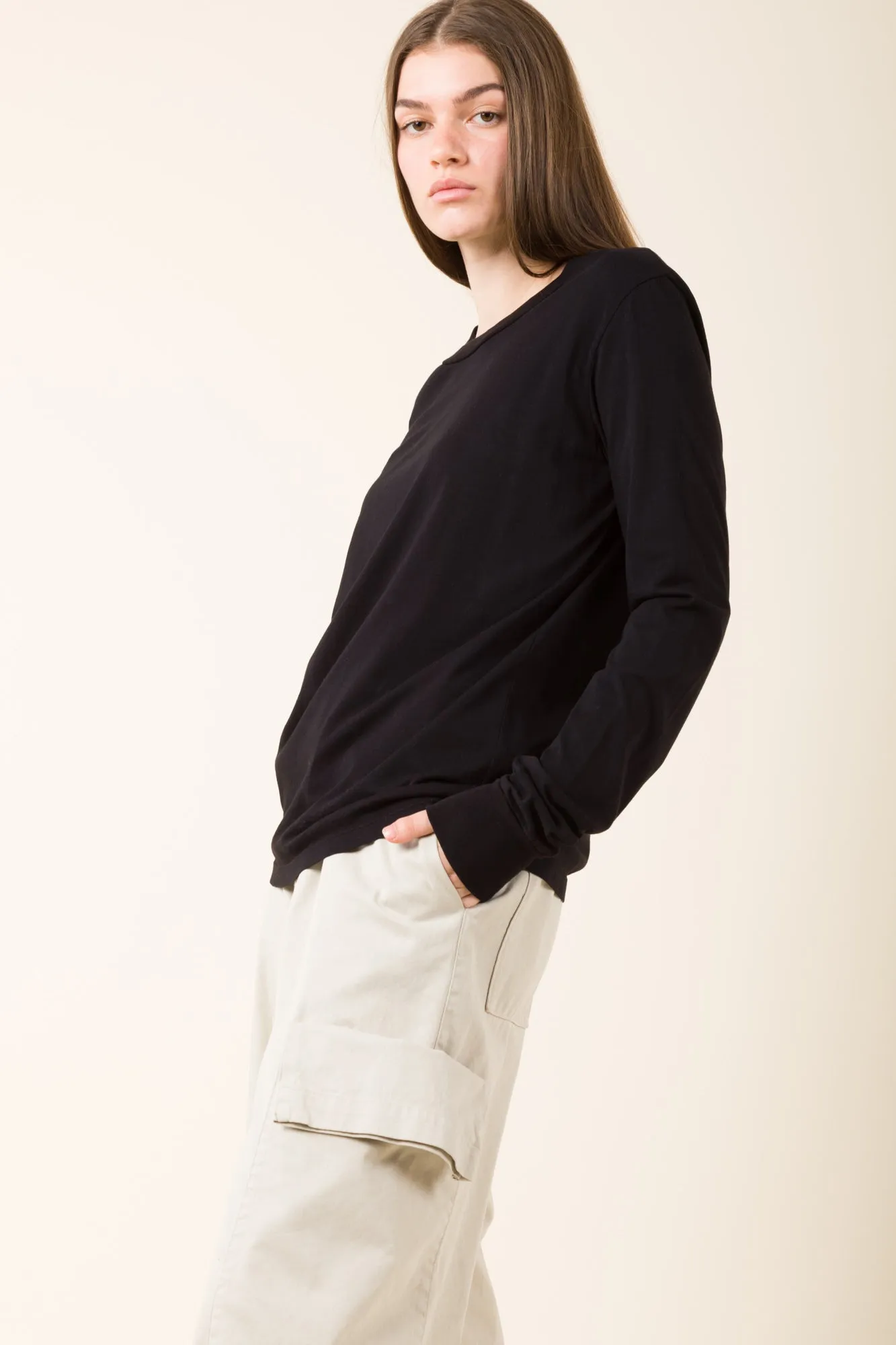 Slack Tee in Black