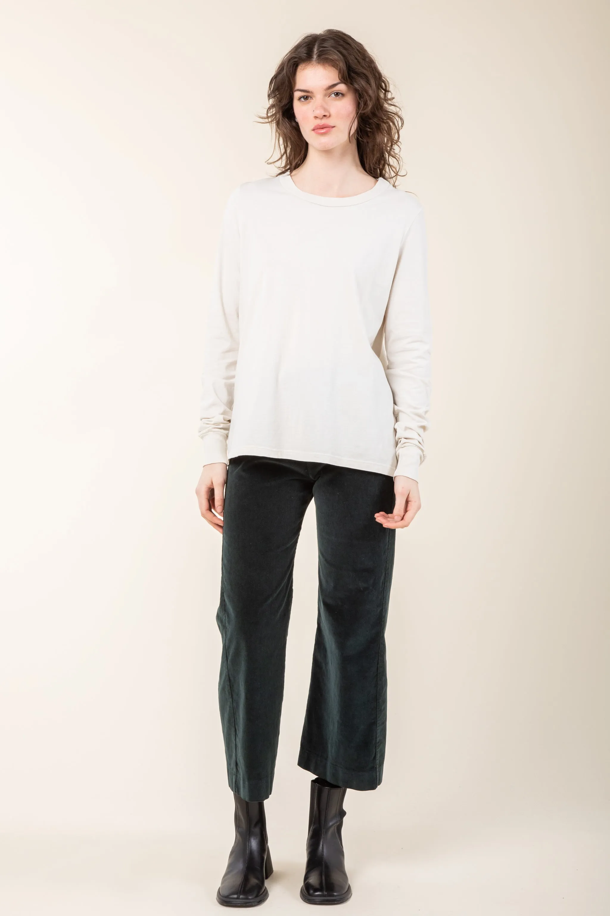 Slack Tee in Oyster