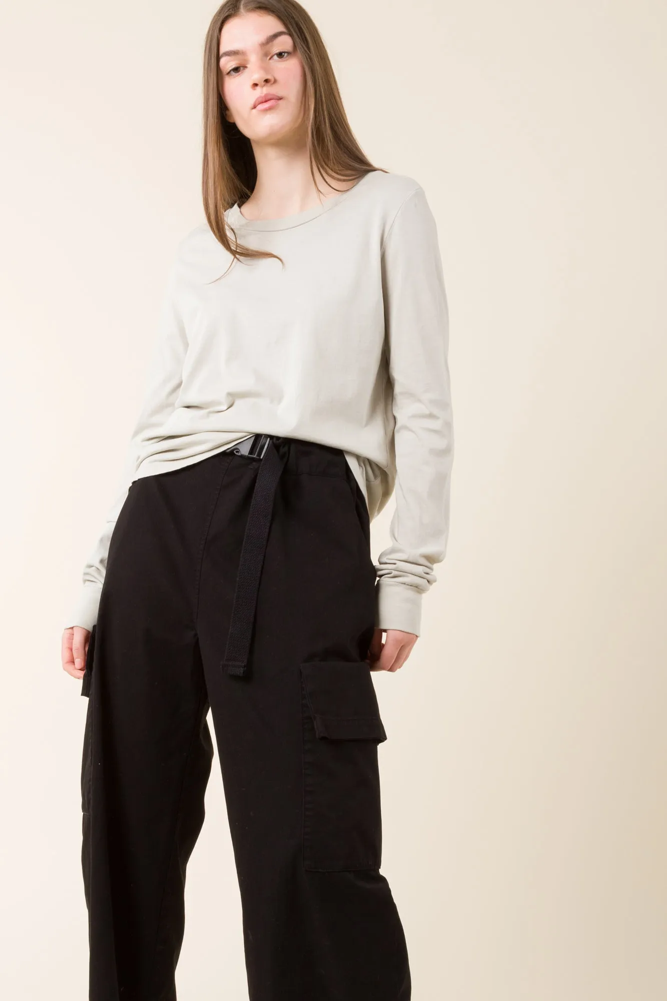 Slack Tee in Putty