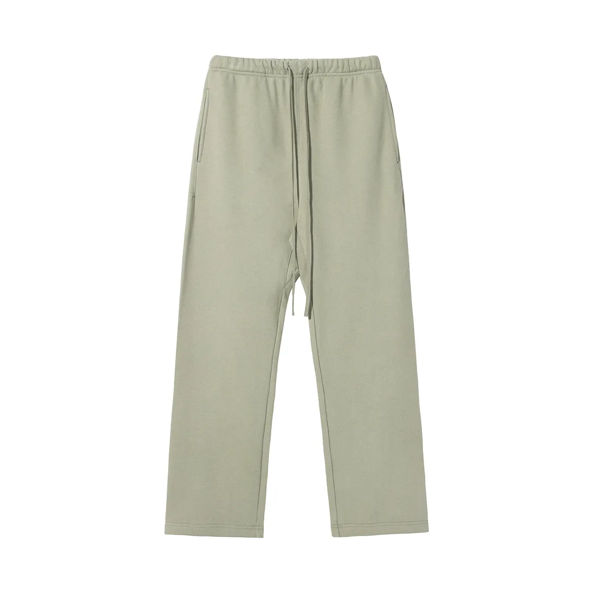 Solid Color Thick Relaxed Jogger