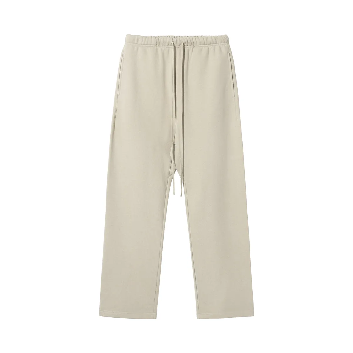 Solid Color Thick Relaxed Jogger