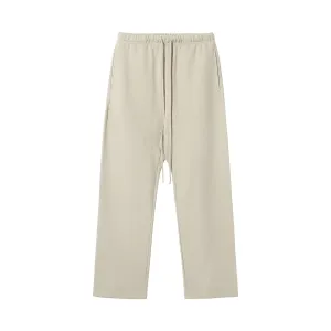 Solid Color Thick Relaxed Jogger
