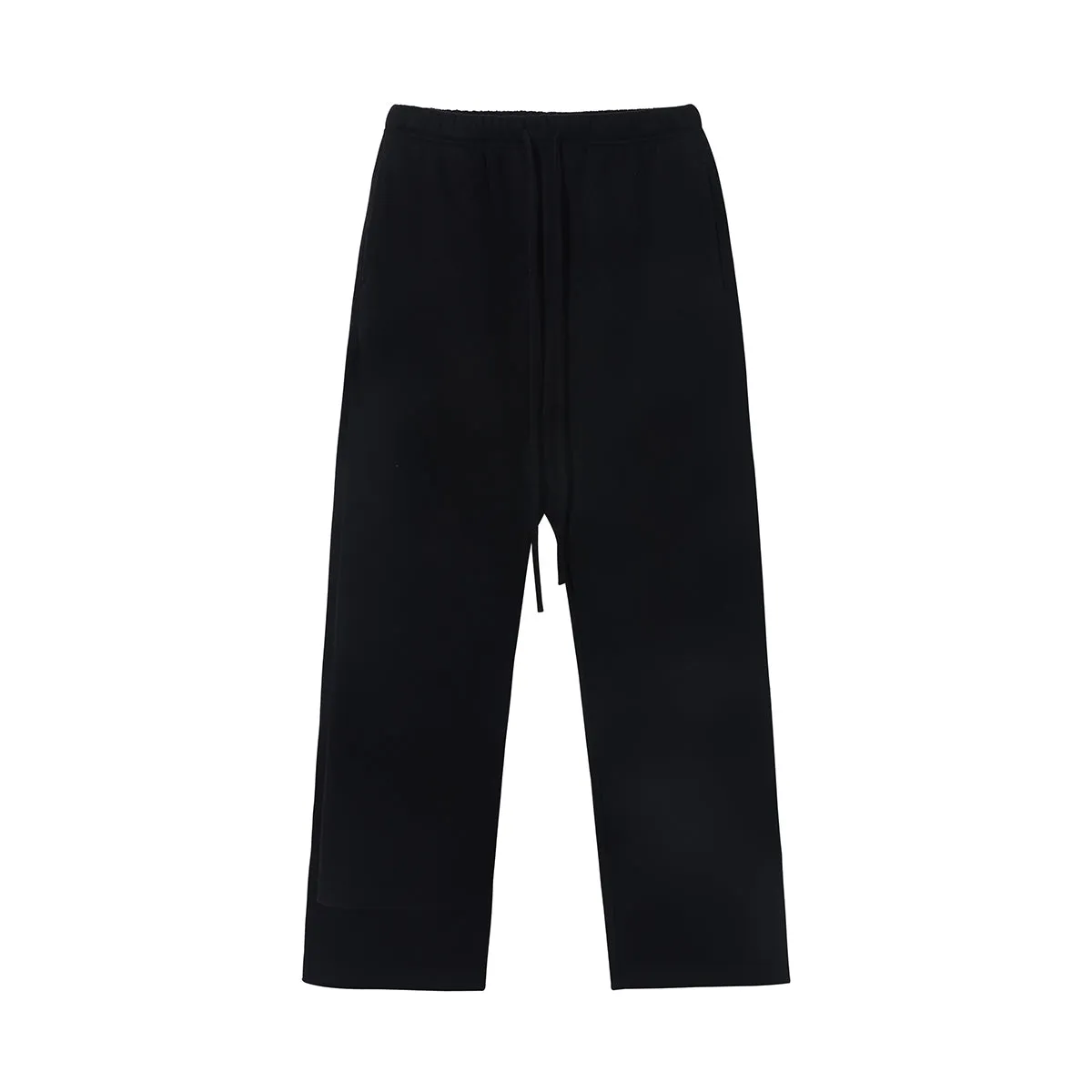 Solid Color Thick Relaxed Jogger