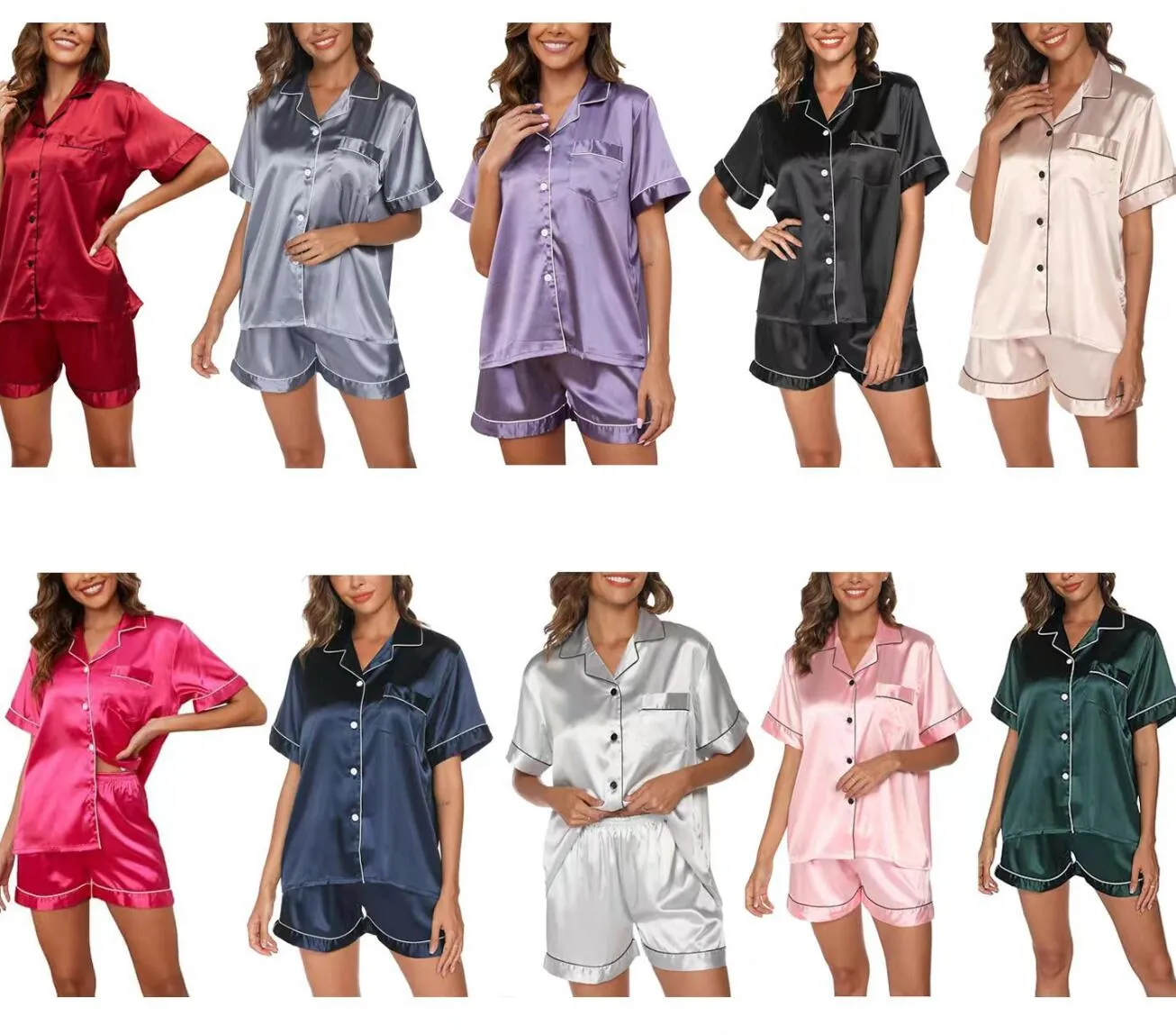 Sorority Women's Silk Pajamas