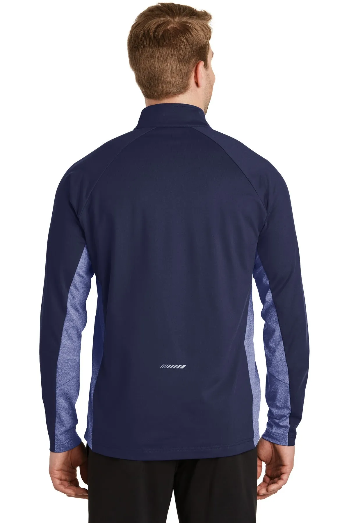 Sport-Tek® Sport-Wick® Stretch Contrast 1/4-Zip Pullover