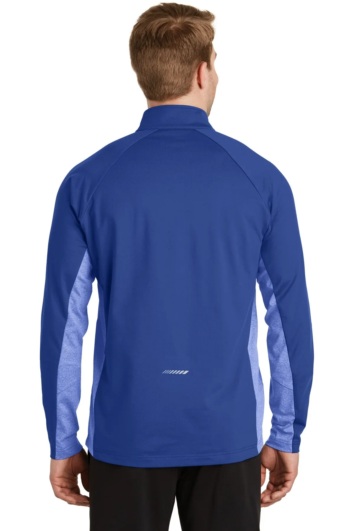 Sport-Tek® Sport-Wick® Stretch Contrast 1/4-Zip Pullover